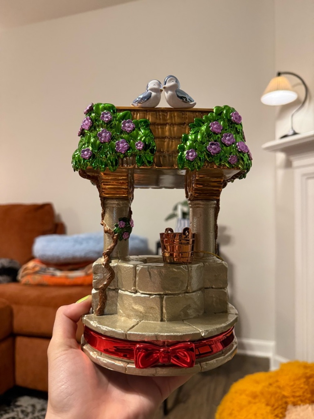 Bath and body works Snow White candle holder